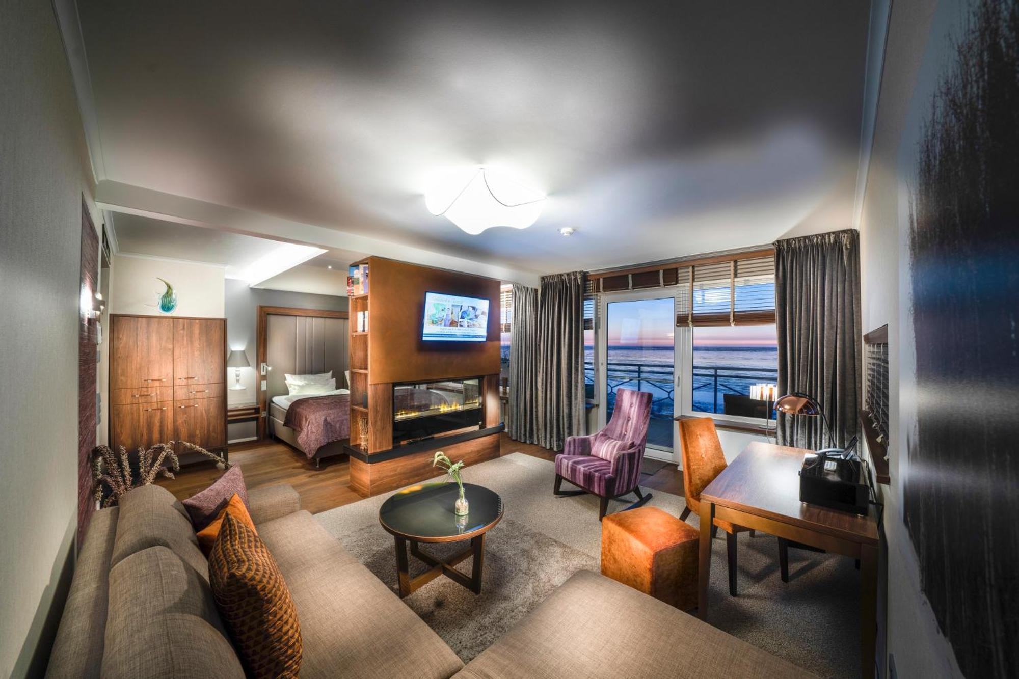 Strandhotel Duhnen Cuxhaven Bagian luar foto